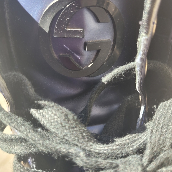 ❌️❎️SALE❎️❌️ ✨️🖤 GUCCI  mens sneakers black SHOES SIZE (42/9-9.5) ✨️🖤 - Picture 7 of 12